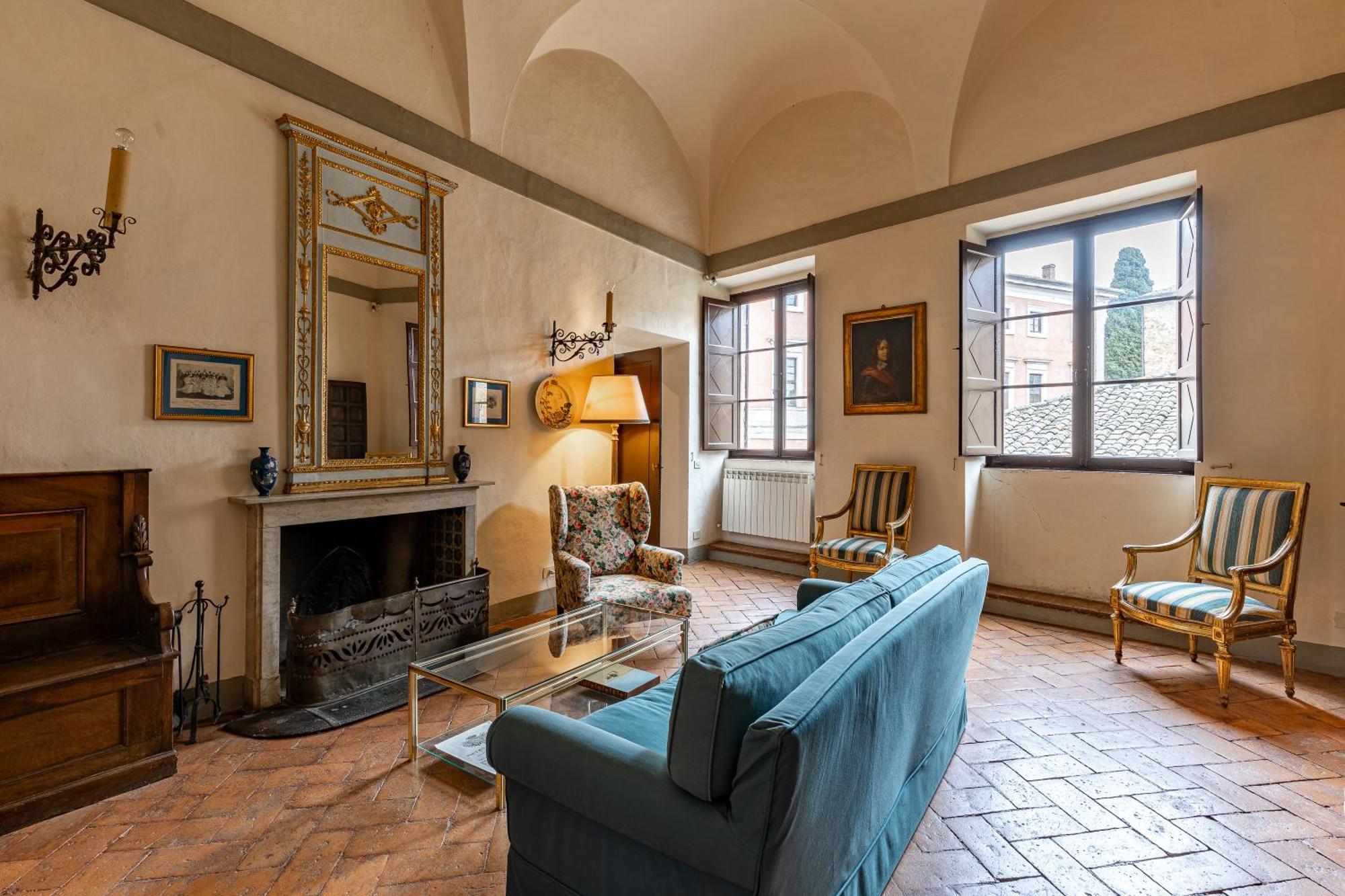 Ferienwohnung Palazzo Costanti - A 8 Minuti Dalle Terme San Quirico dʼOrcia Exterior foto