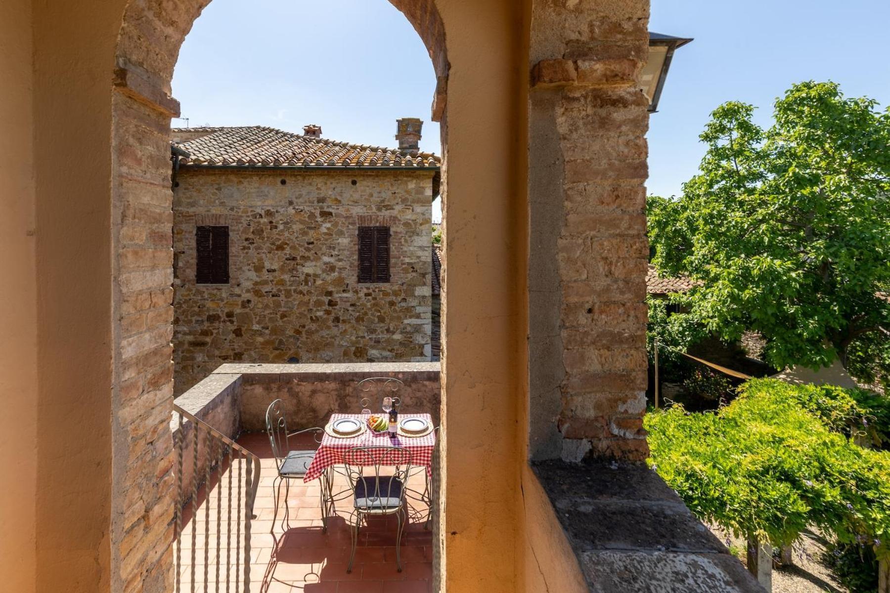 Ferienwohnung Palazzo Costanti - A 8 Minuti Dalle Terme San Quirico dʼOrcia Exterior foto